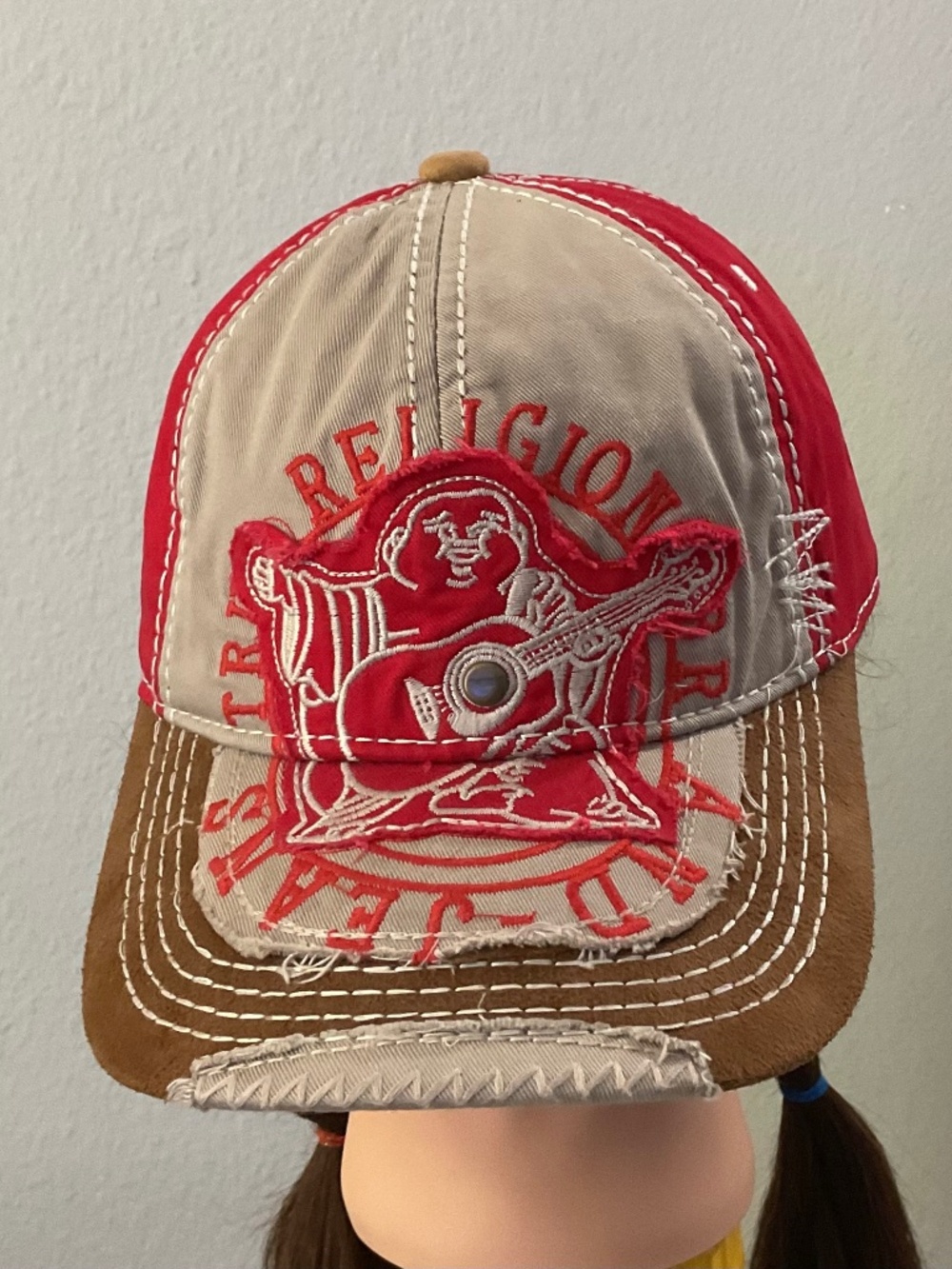 True religion Trucker hat.